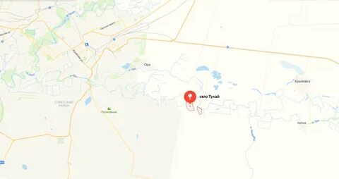 Поселок тукай оренбургская область на карте