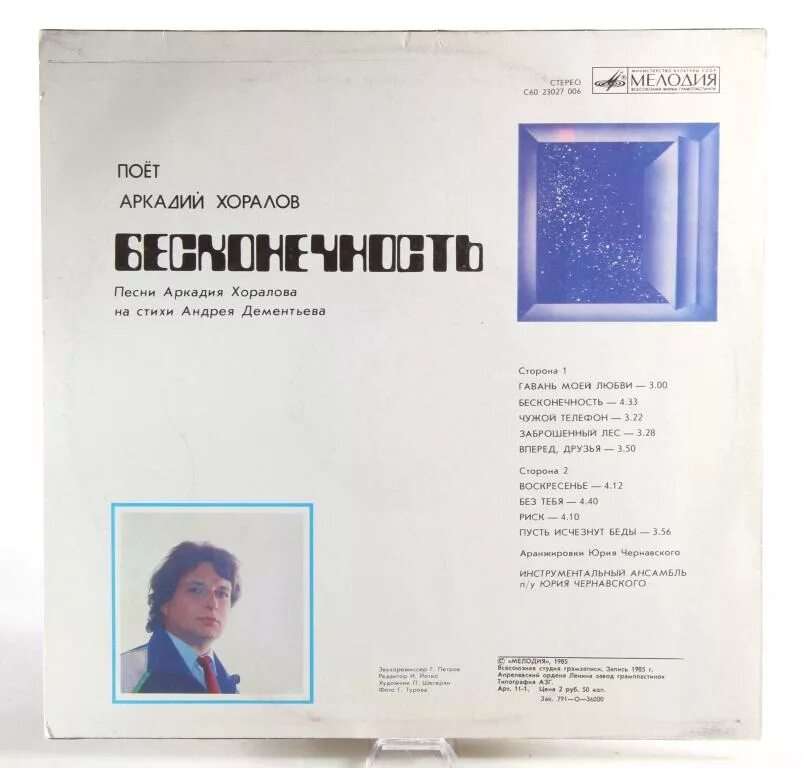 Хоралов бесконечность слушать. Аркадий хоралов бесконечность 1985. бесконечность аркадий хоралов. аркадий хоралов collection. пластинка аркадий хоралов бесконечность.