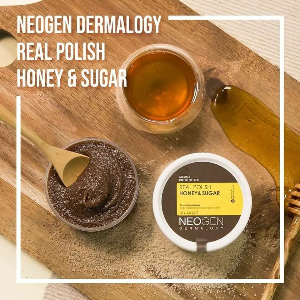 Sugaring 100. Маска-скраб для лица с черным сахаром и медом Neogen Dermalogy real Polish Honey & Sugar. Real Polish. Neogen Dermalogy real Polish White Rice & Sugar. Питательная маска - скраб с медом Neogen 100.