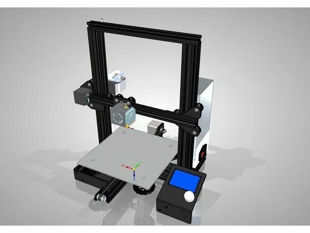 ЭНДЕР 3. Ender 3 3d модель принтера. 3д принтера Ender 7. Пластина Ender 3 модель. Модели ender 3