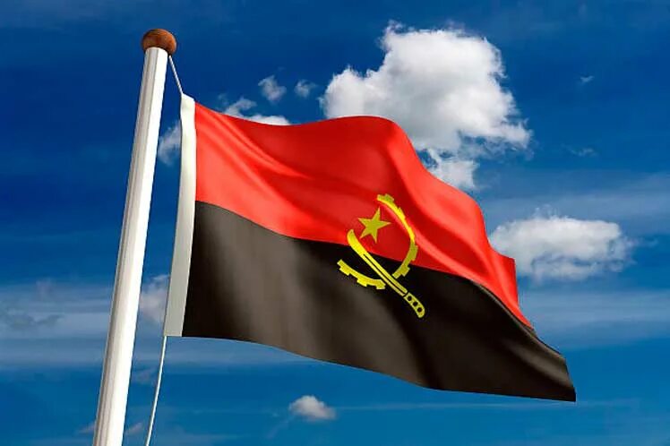Angola Noah Arsitio. Angola flag The Angola flag represents industrial and agric