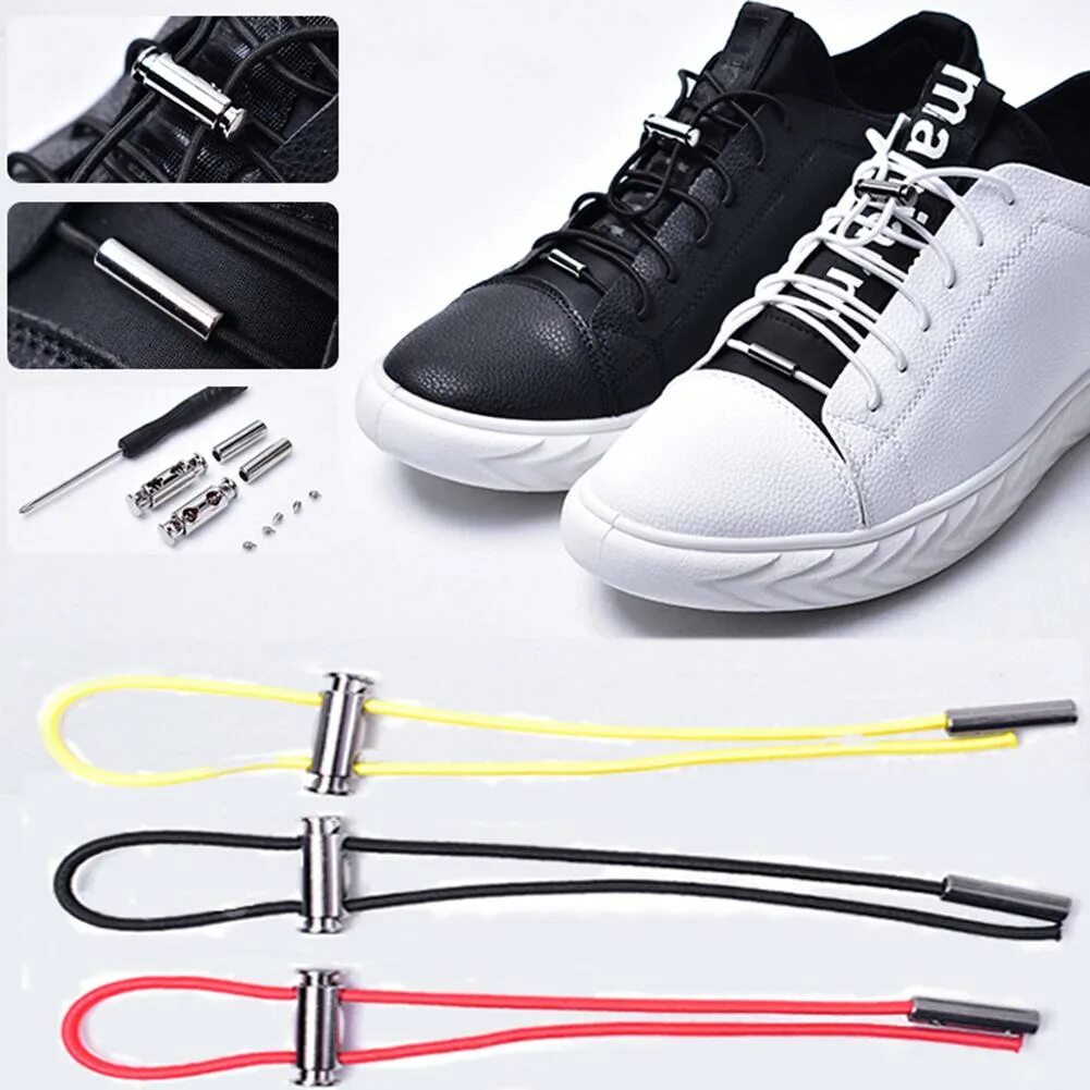 Как сделать шнурки с фиксатором. Shoelaces кроссовки. шнурки для ботинок. эластичные шнурки. шнурки для спортивной обуви.