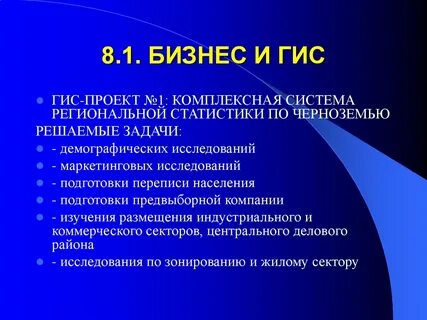 Гис бизнес