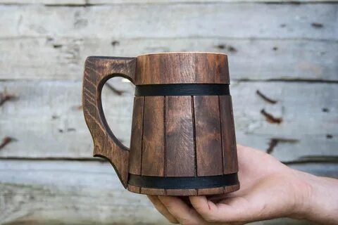 Кружки из дерева
