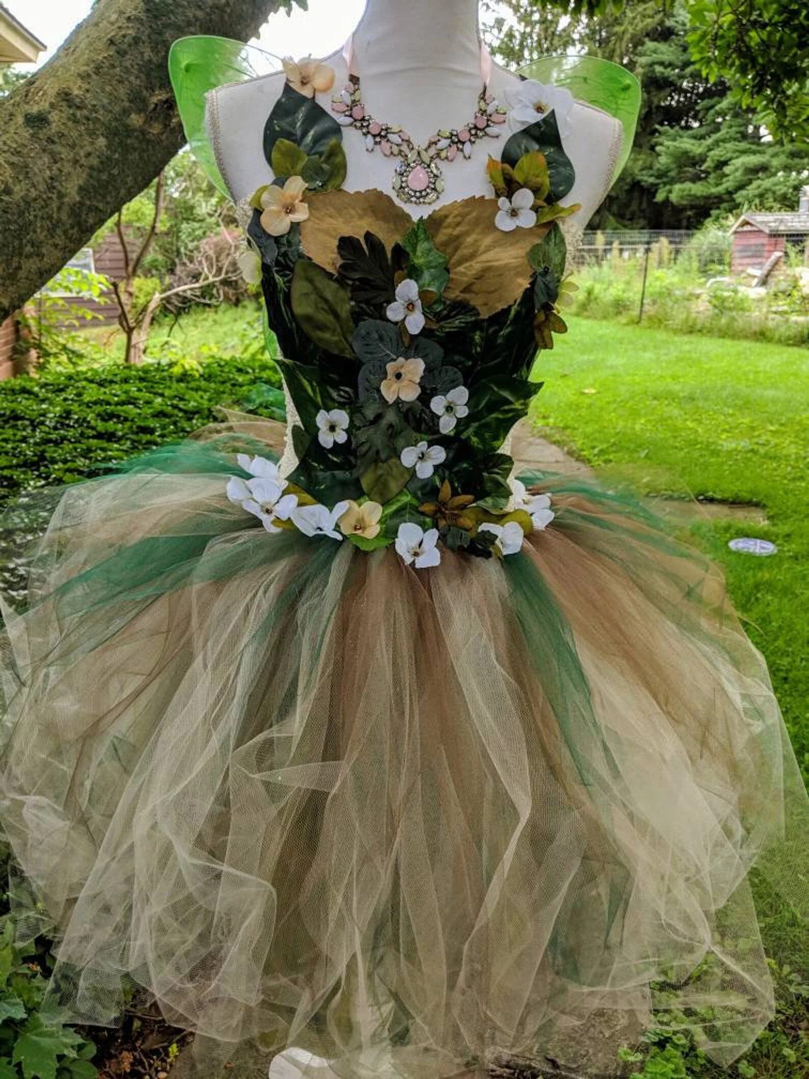 Fairy Costume - Woodland Faerie - Earth Fairy - adult size large Conte de fée, V