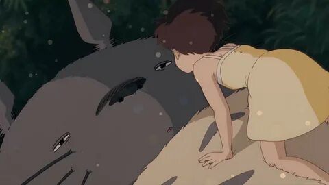 Totoro Stargazing Live Wallpaper.