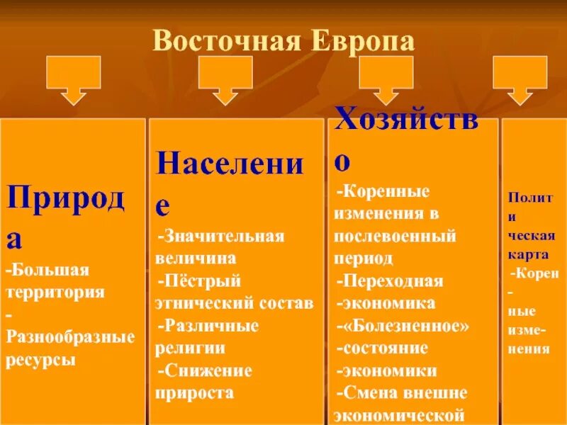 Особенности населения и хозяйства восточной европы. Особенности населения южной европы. хозяйство восточной европы. экономика восточной европы. хозяйство восточной европы кратко.