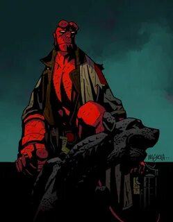 Huzzy b hellboy