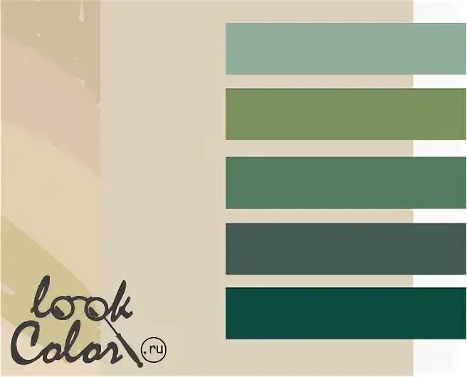 Сочетания цветов с холодным зеленым Цветовая палитра № 3089 IN COLOR BALANCE Color palette, Summer color palette, Gr