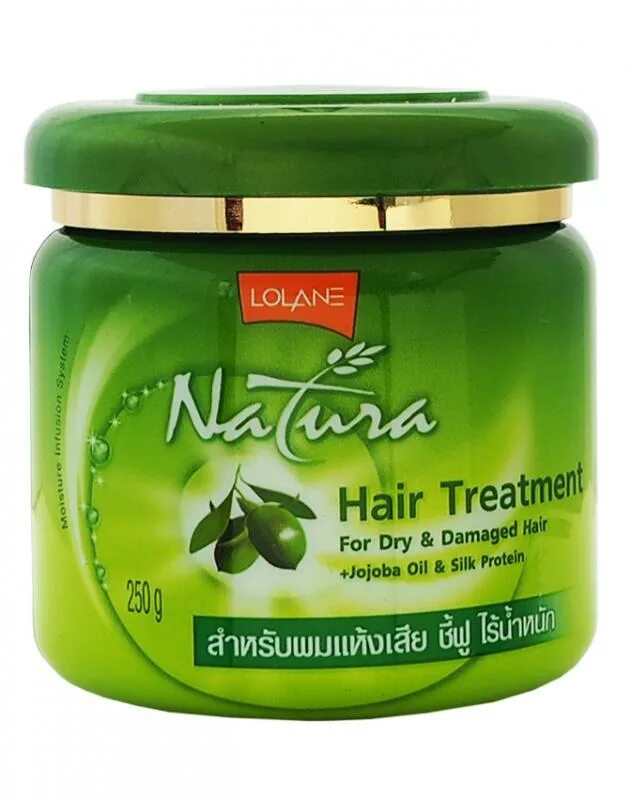 Тайская маска для волос. Lolane Natura hair treatment. Тайский бальзам для волос Lolane Natura. Маска жожоба Lolane. Маска Natura тайская.