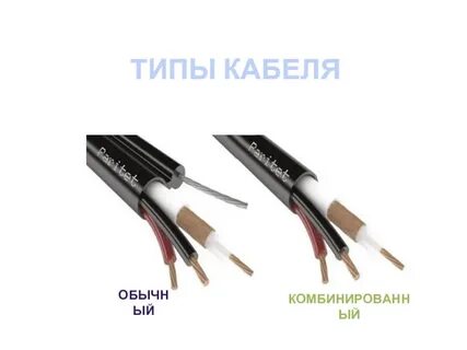 2 типа кабелей