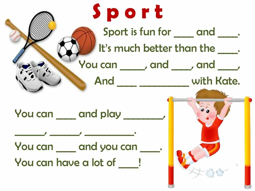 Sport in our life презентация. Виды спортана английском. Сочинение на тему бокс. Sport in our life презентация. Спорт за и против на английском.
