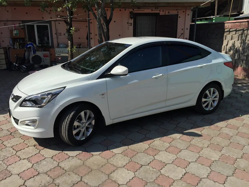 Поставил лето R17 - Hyundai Solaris, 1,6 л, 2016 года колёсные диски DRIVE2
