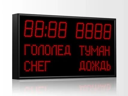 Табло погодных условий
