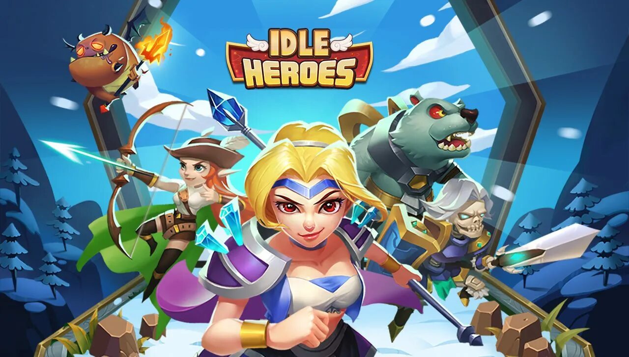 Донат idle. Айдл хирос. заставки идле хирос. картинки idle heroes. идле хероес рисунки.