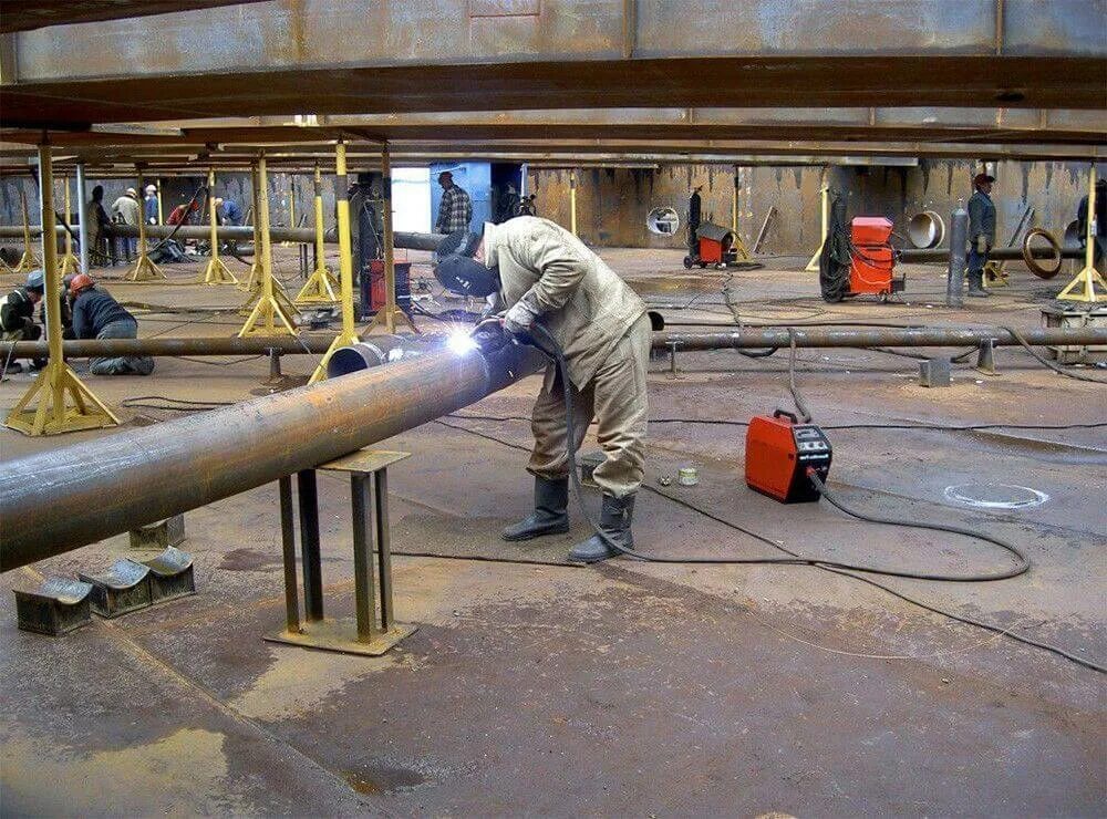 Оборудование установленное на газопроводе