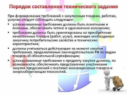Работа описания товаров