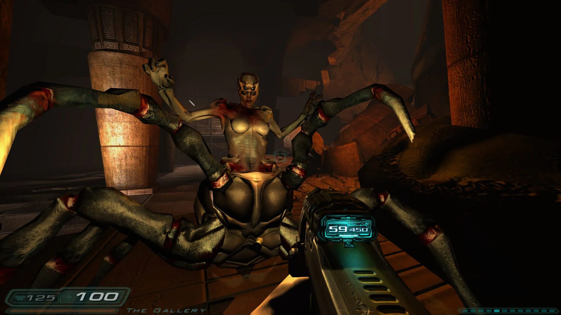 Doom 3: версия BFG оружие мод. Дум 3 версии