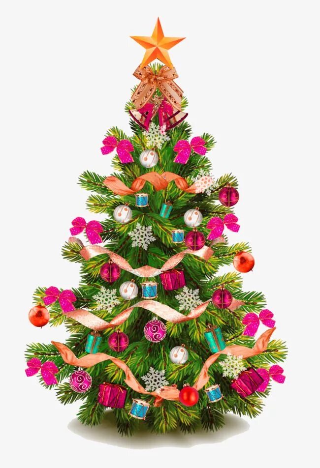 Green christmas tree