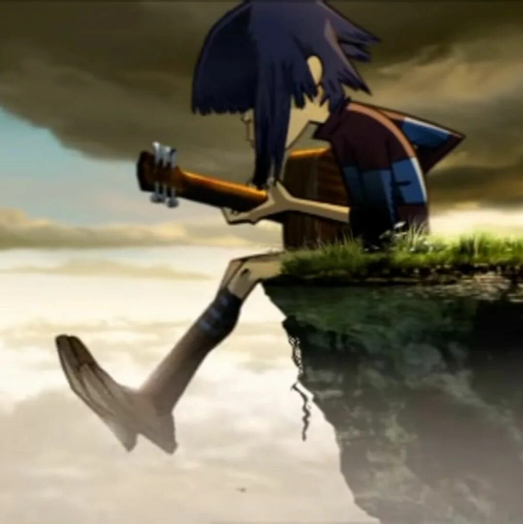 Нудл гориллаз на острове. 2d gorillaz. Гориллаз фил гуд инк. Горилаз инк. 2d gorillaz feel good inc.