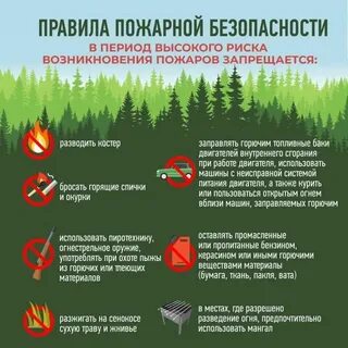 В связи с возникшим пожаром