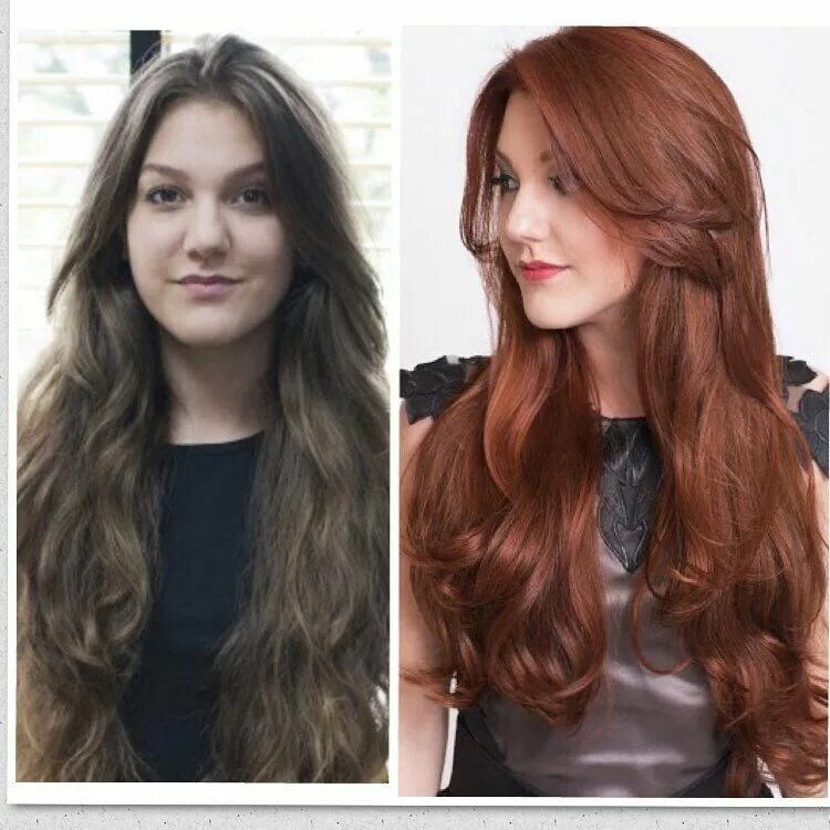 Осветление рыжих волос до и после Pin by Lacey Gibson on Hair Hair, Long hair styles, Hair styles