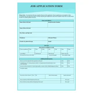 Job form