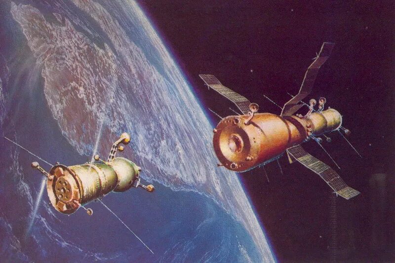 Как называется советский космический. 1978 — Запущен Советский пилотируемый космический корабль «Союз-29».. Салют-1 орбитальная станция. Салют-6 Союз-Прогресс. Орбитальный комплекс салют-6.