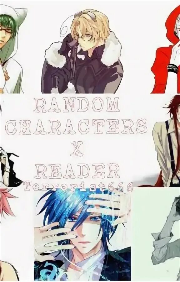 Character x reader. Character x reader