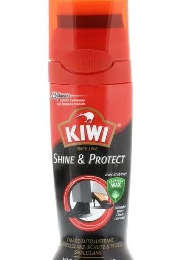 Черный крем для обуви Kiwi Shine protect. Жидкий крем блеск для обуви Kiwi. Крем блеск черный для обуви киви. Краска для обуви Kiwi 73мл.