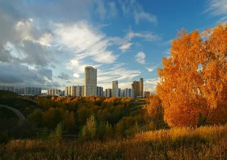 Над осенней москвой