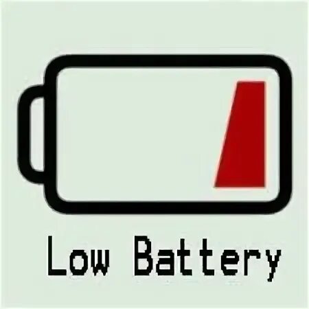 Пишет low battery