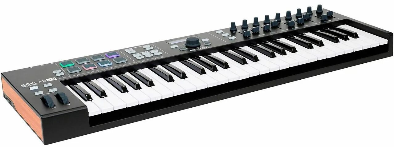 Essential midi. Arturia keylab essential 49. midi keyboard arturia keylab 49 essential. arturia keylab essential 49 black edition. midi-клавиатура arturia keylab essential 49.