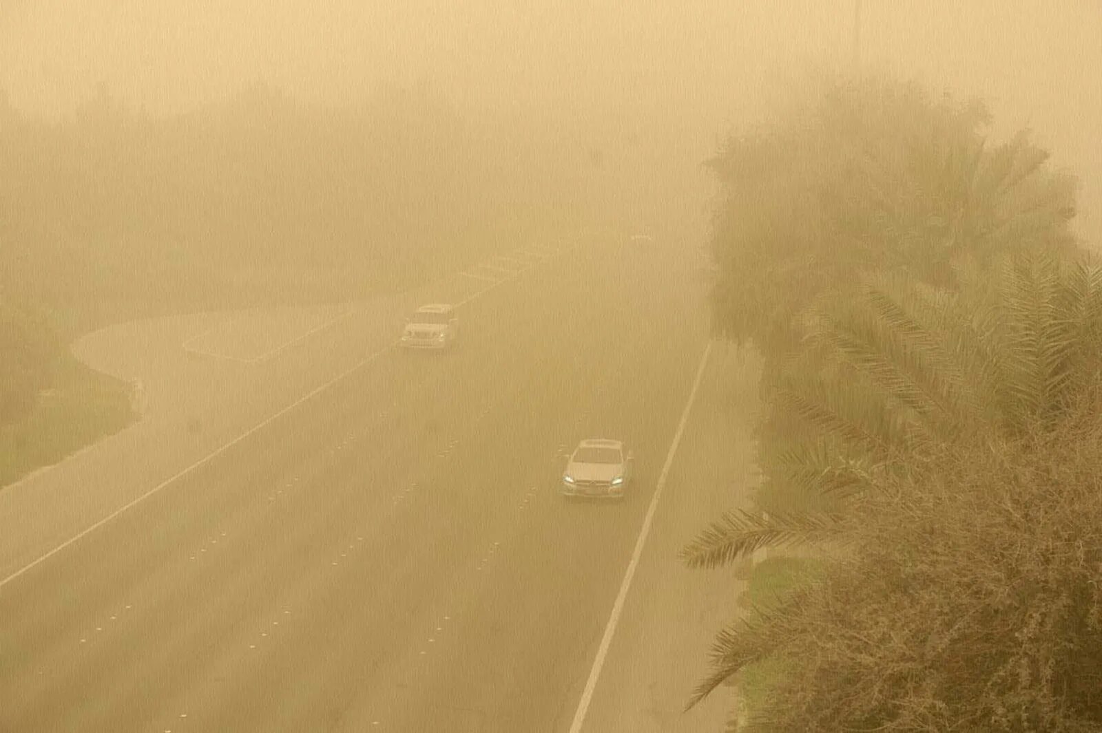 Атмосферная пыль. Запыленность и загазованность воздуха. Пыль на ветру. Песчаная буря Кипр. Ветер гонит пыль