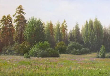 Опушка леса 2 класс