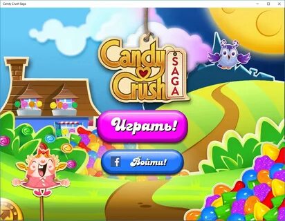 Candy Crush Saga - яркая головоломка о Конфетном королевстве.