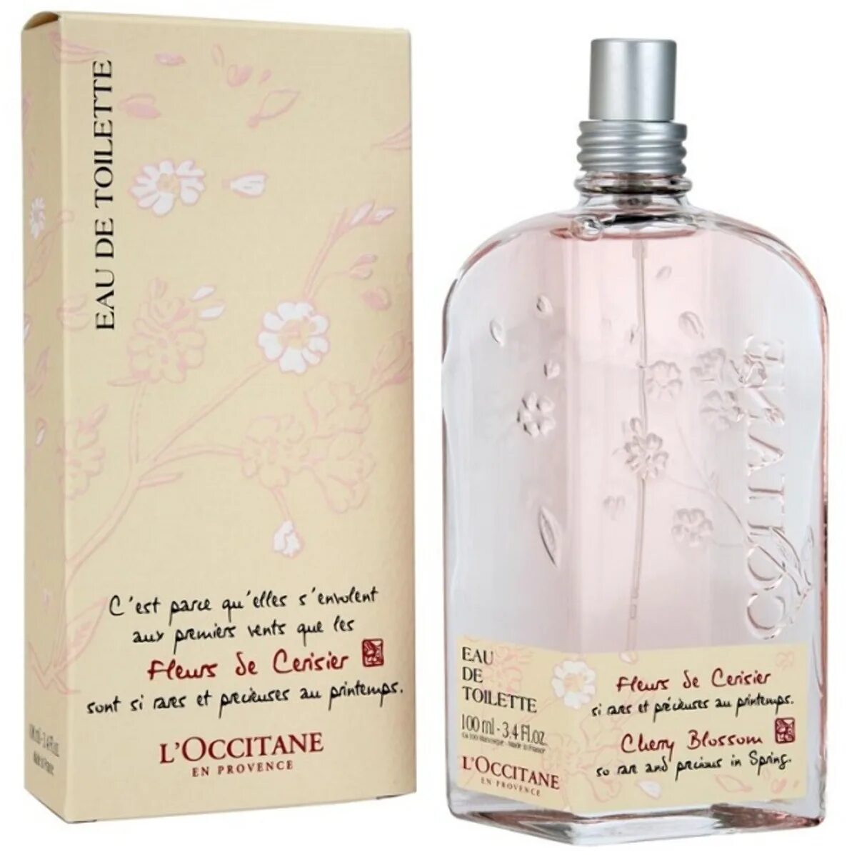 L occitane вода. Cherry Blossom l'Occitane en Provence. L Occitane en Provence туалетная вода. Туалетная вода l'Occitane Cherry. L'Occitane Cherry Blossom туалетная вода.