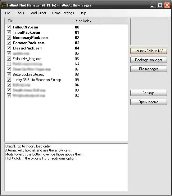 Archiveinvalidation invalidated. Fallout new vegas missing master check mod load order. fomm archiveinvalidation. как найти индекс мода в fomm.