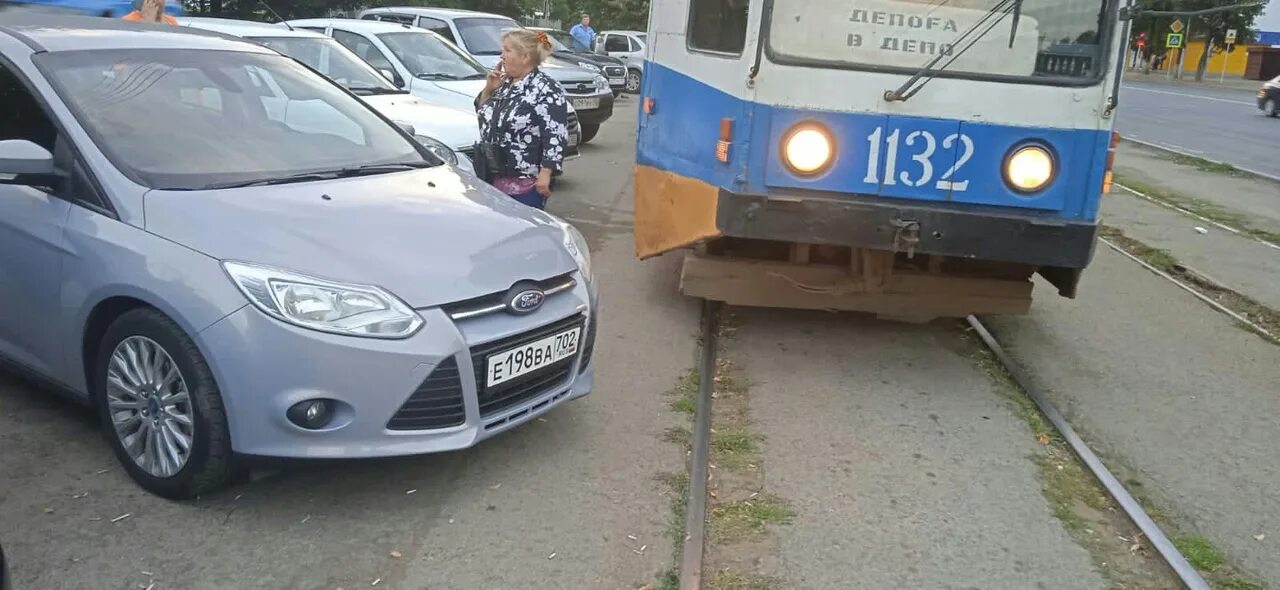 6 40 утра. Пробка в Уфе утром.