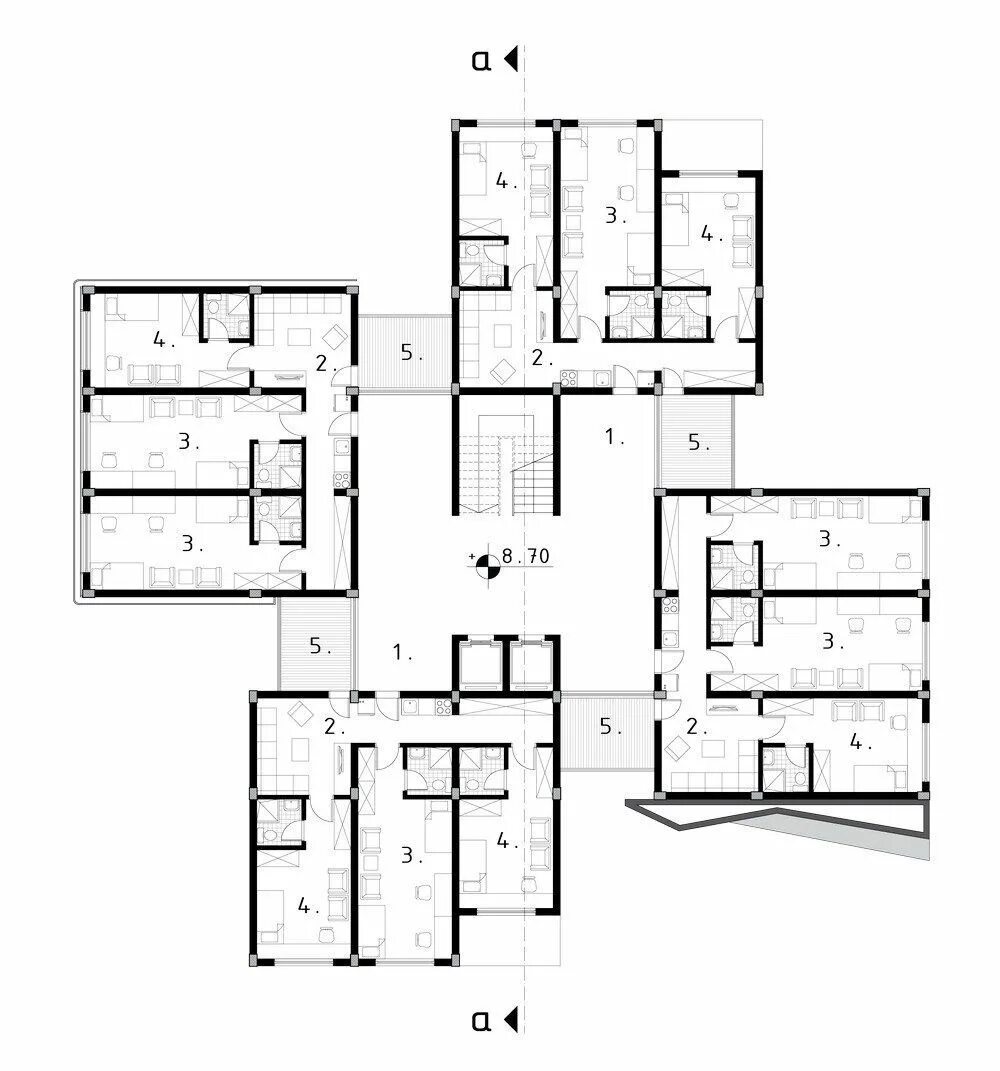 10 популярных идей на тему "hostel plans architecture" для вдохновения