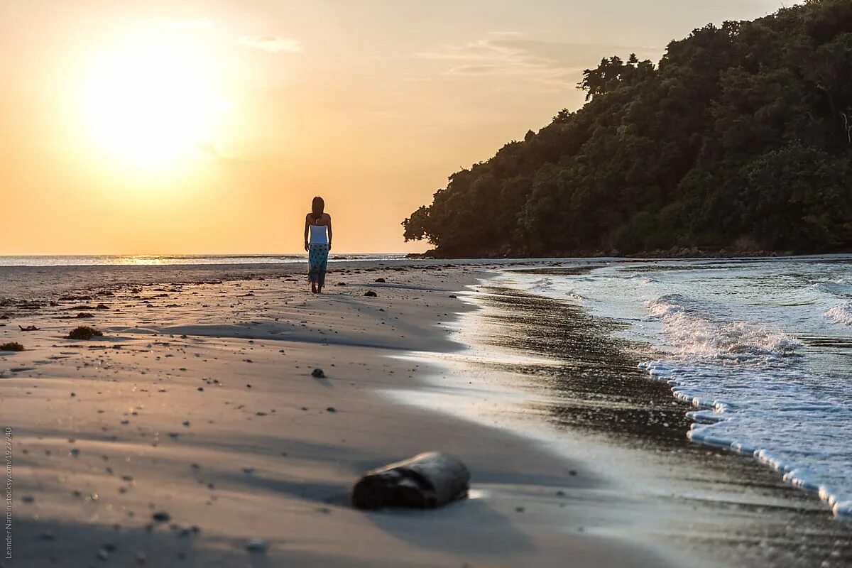 Girl Beach Walking. A walk along the Beach. Photoshop back Beach walk. Photoshop back Ocean walk Beach. Girl walking on