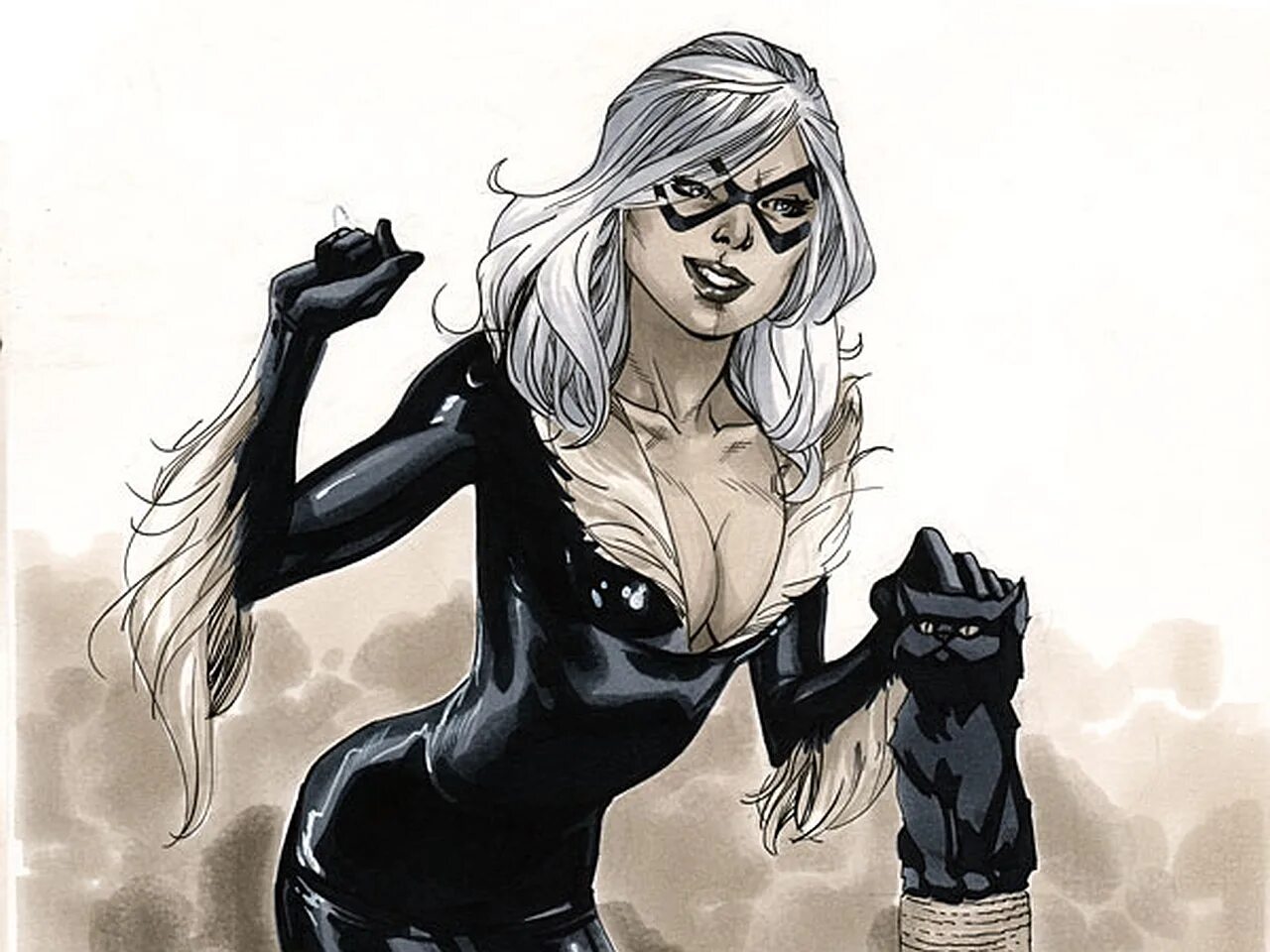 Чёрная кошка Marvel. Женщина кошка Марвел. Тайны черной кошки