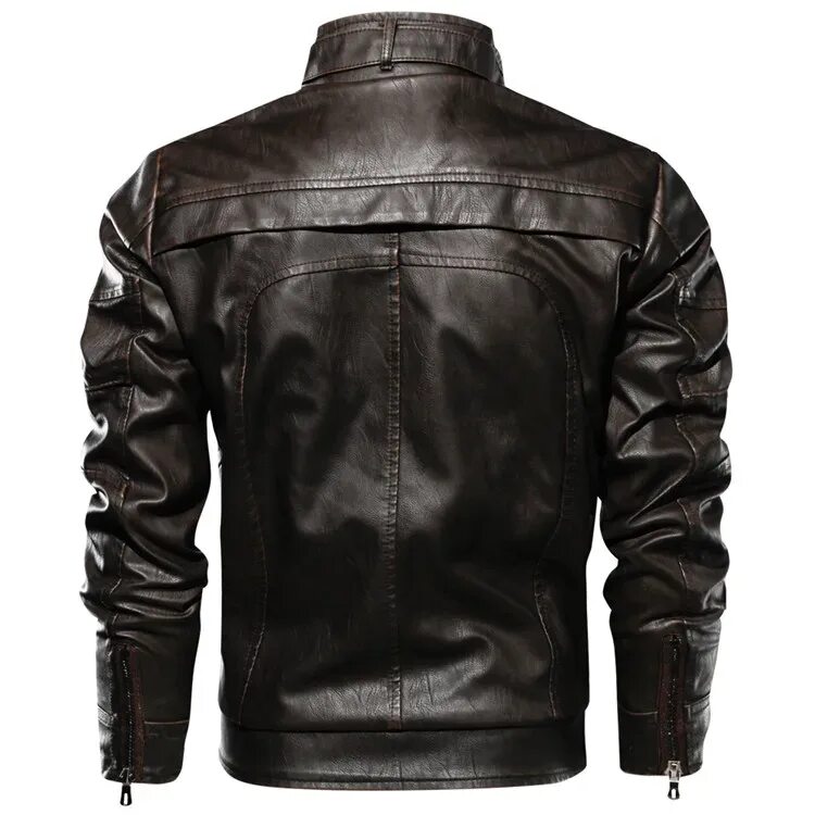 Куртка David Outwear Salvador Leather Jacket. Искусственные кожаные куртки мужские. Кожаная куртка мужская со спины.