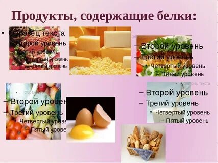 В каких растениях есть белки