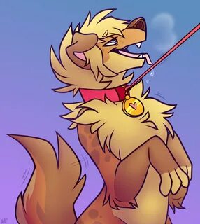 Furry petting