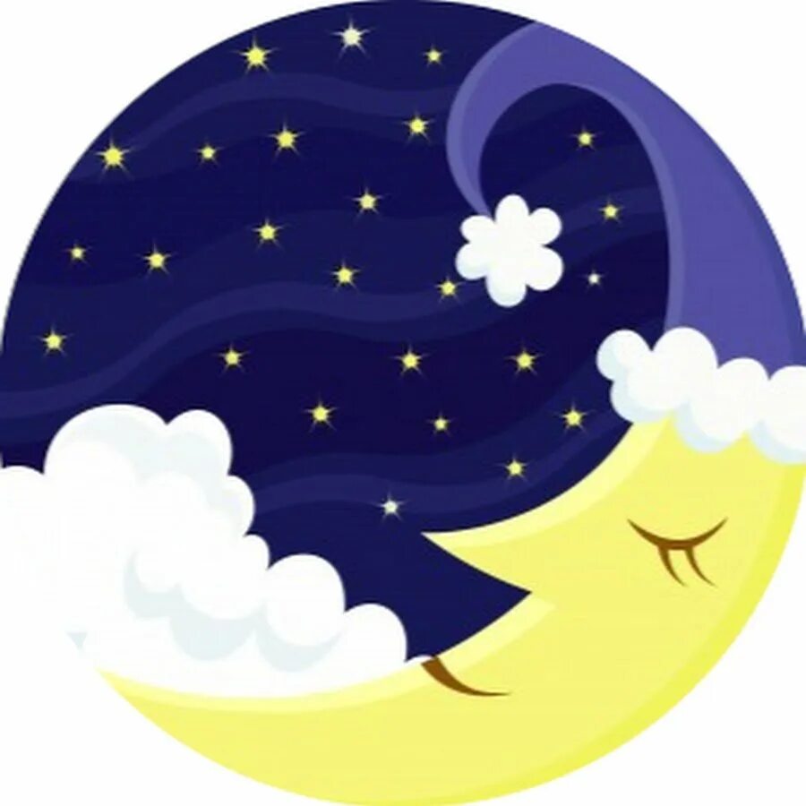 Стикер красивая ночь. Дети Луны. Луна картина для детей. Изображение Луны для детей. Луна мультяшный.