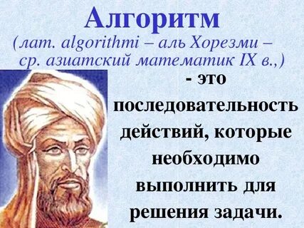 Как связано имя ал хорезми