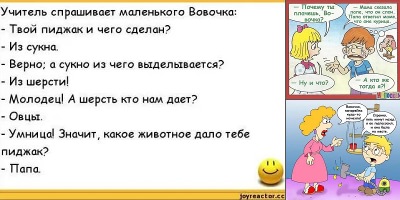 анекдоты про вовочку самые смешные