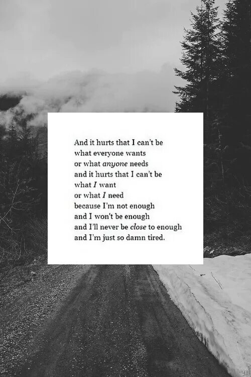 I cant enough