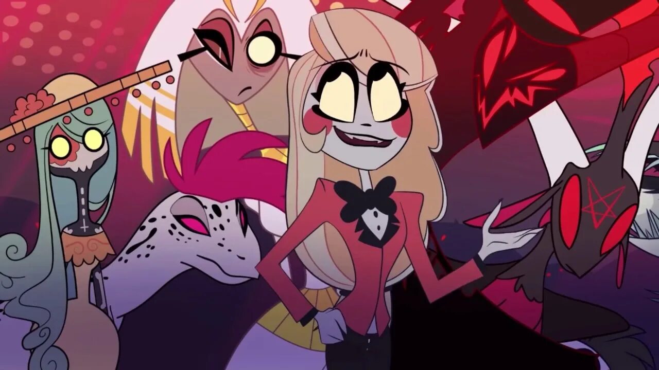 Песня more than anything hazbin. Чарли отель ХАЗБИН. Hazbin Hotel Doom. Люцифер отель ХАЗБИН.